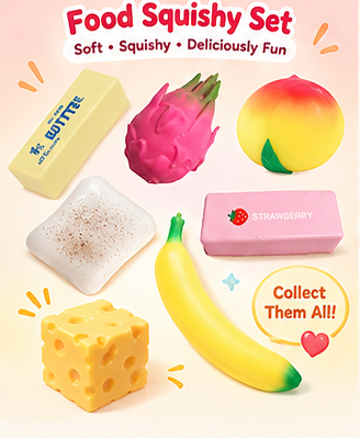 Slow Rebound Sensory Stress Toy