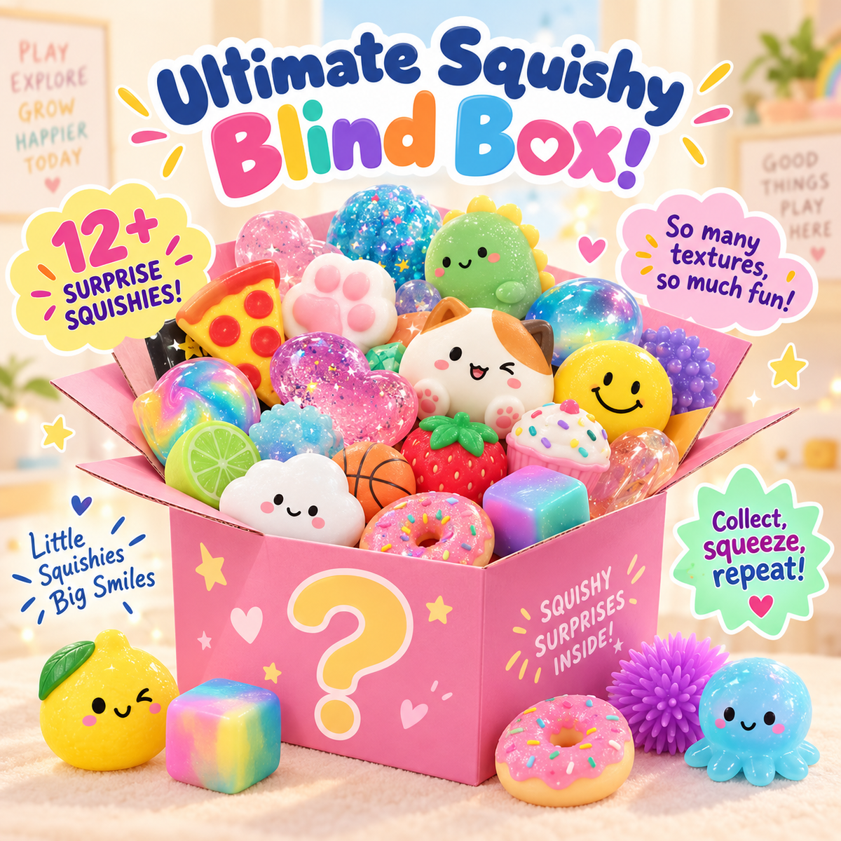 Surprise Squishy Stress Relief Blind Box