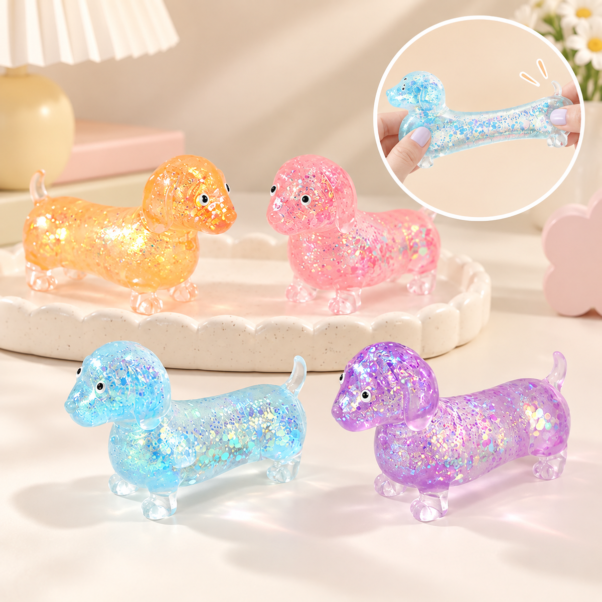 Dachshund Stretch Squishy
