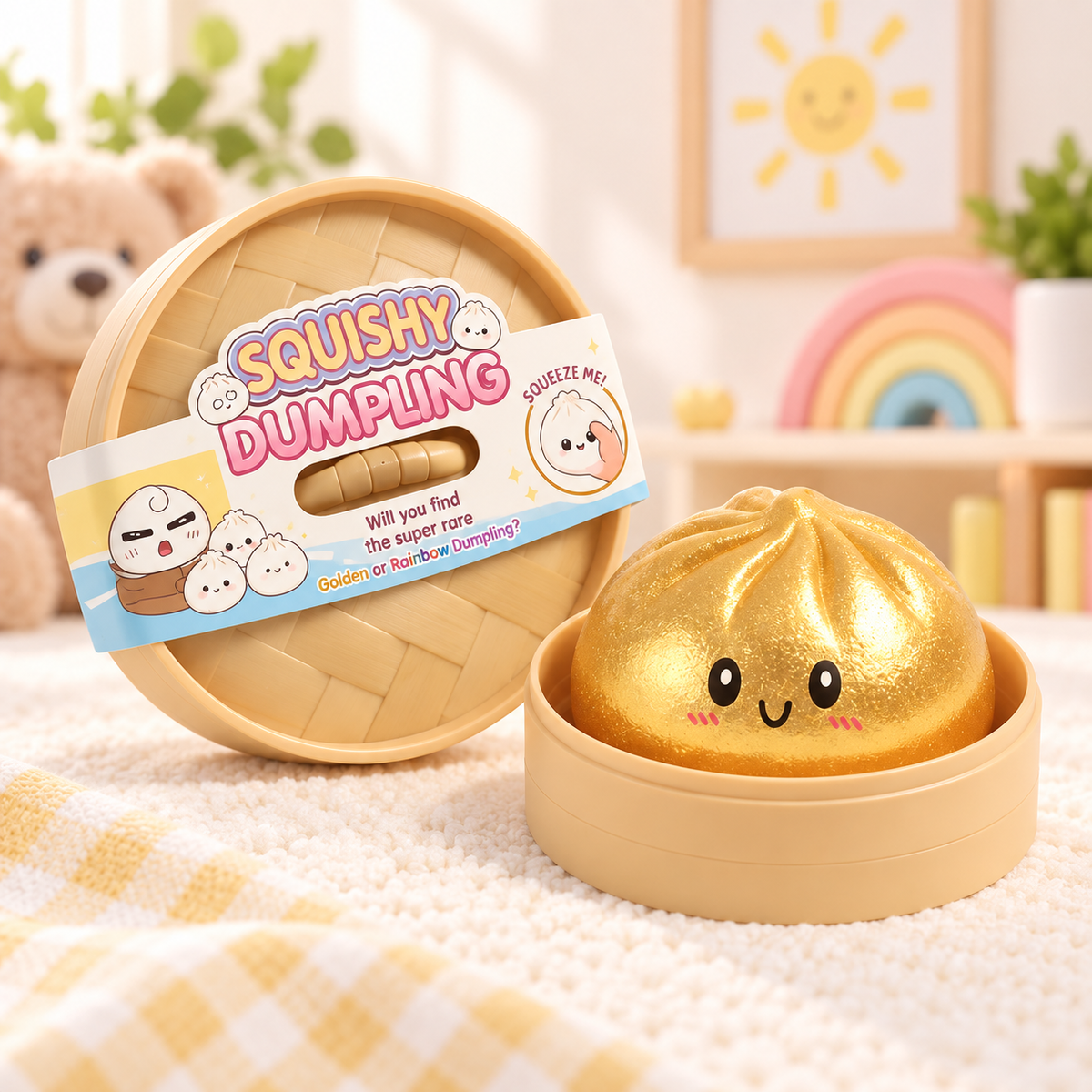 Golden Sensory Squishy