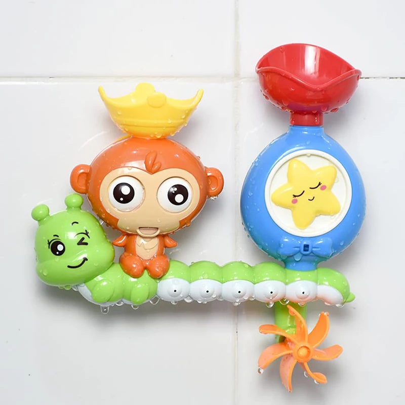 Duck Slide Bath Toy, Rainbow Water Track Bath Toy, Duck Shower Pipeline Bath Toy, or Kids Rainbow Bath Track Toy