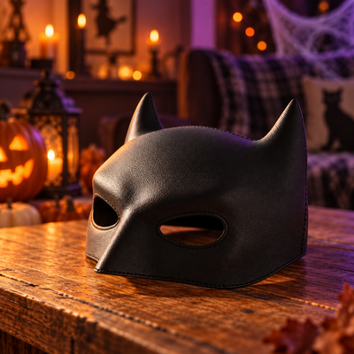 Halloween Bat Cat Mask