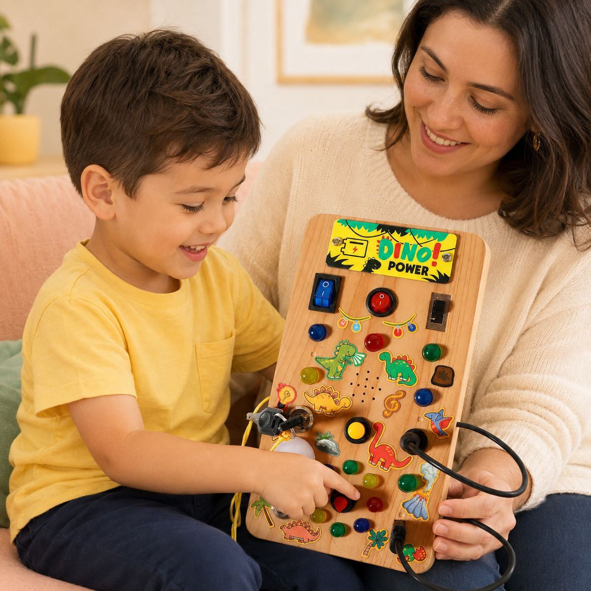Montessori LED Busy Board