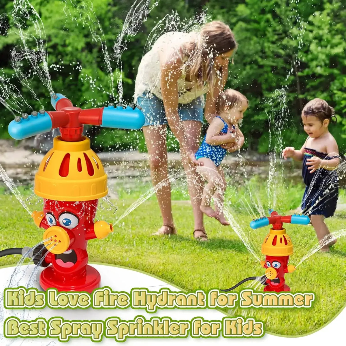 Snail Water pipe, Octopus Red, Cactus Water pipe, Snail Rotating, Cactus Rotating, Hydrant Rotating, Hydrant Water pipe, Octopus Blue, and Hydrant BASEBALL