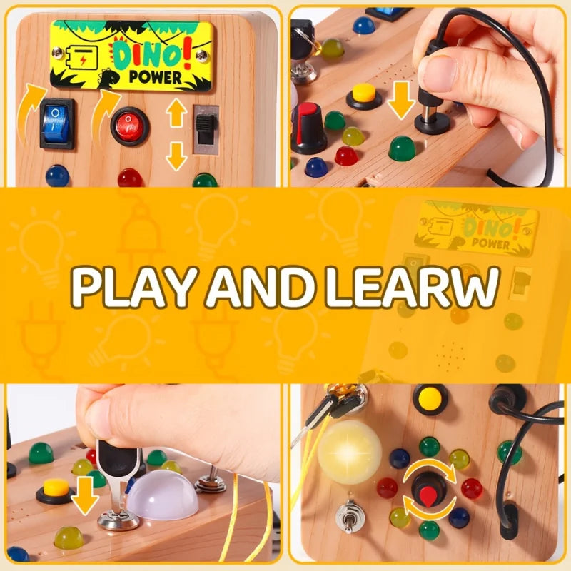 Montessori LED Busy Board