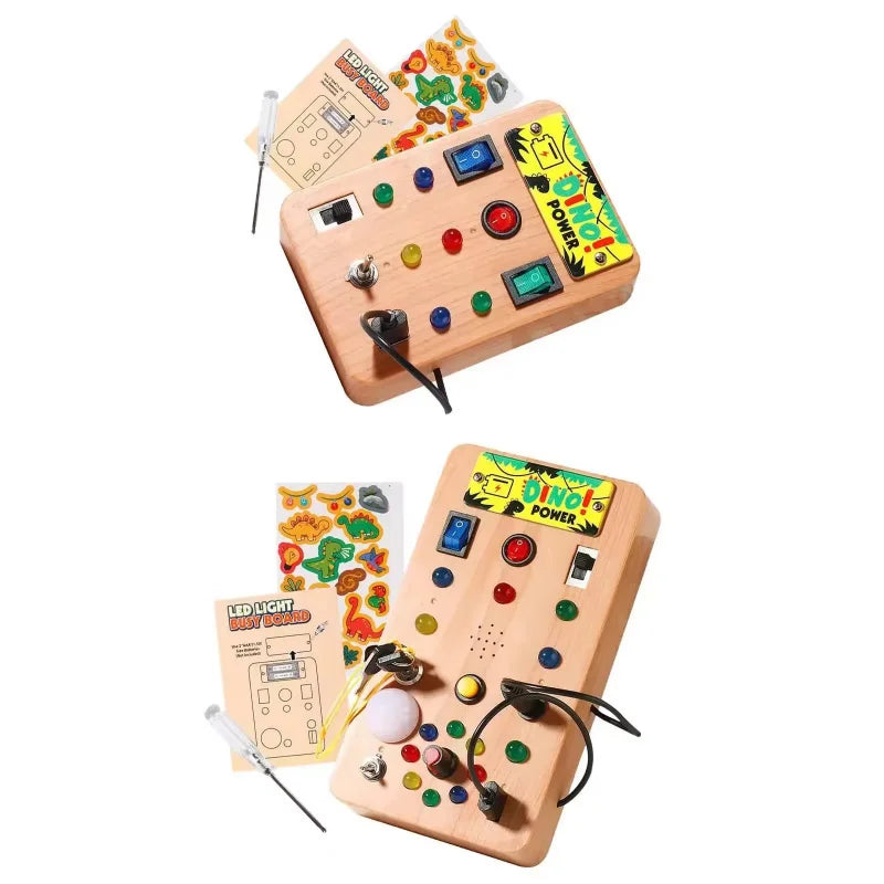 Montessori LED Busy Board