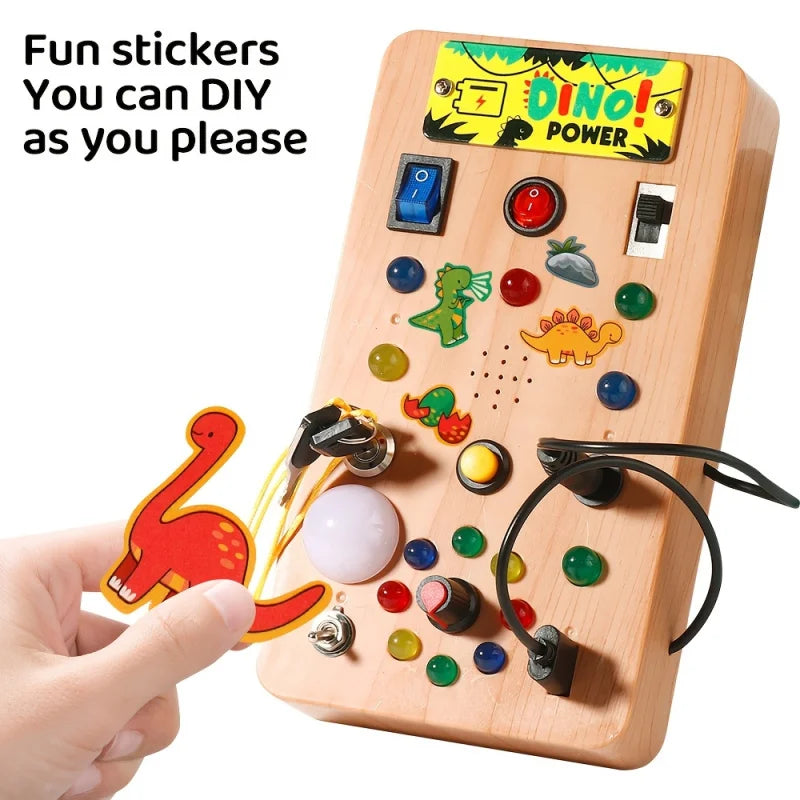 Montessori LED Busy Board