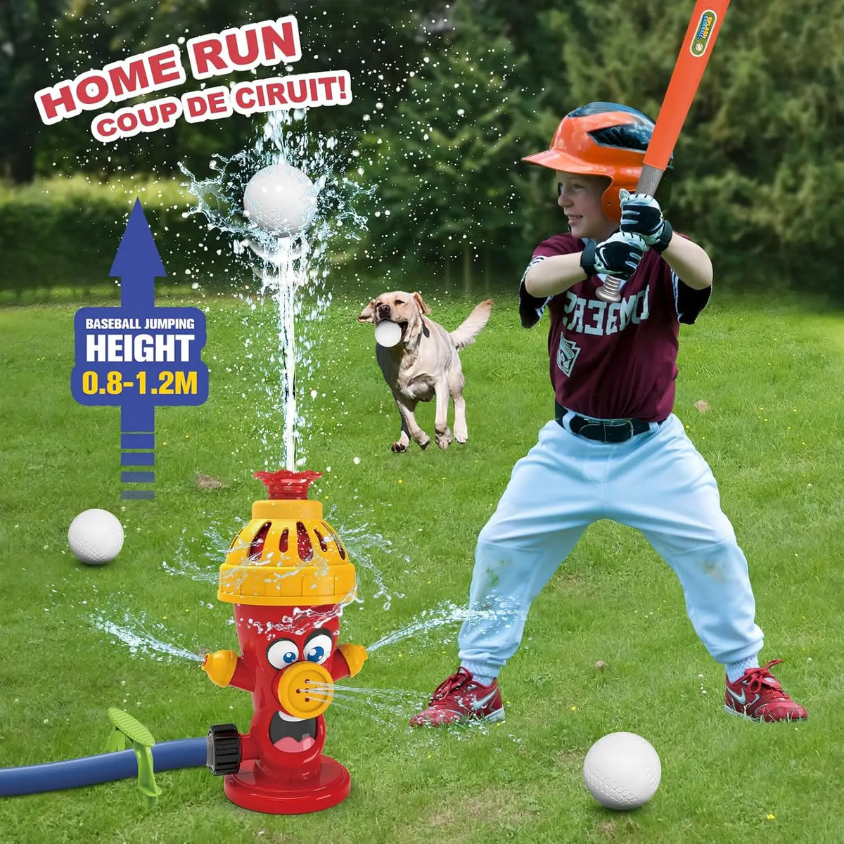 Snail Water pipe, Octopus Red, Cactus Water pipe, Snail Rotating, Cactus Rotating, Hydrant Rotating, Hydrant Water pipe, Octopus Blue, and Hydrant BASEBALL