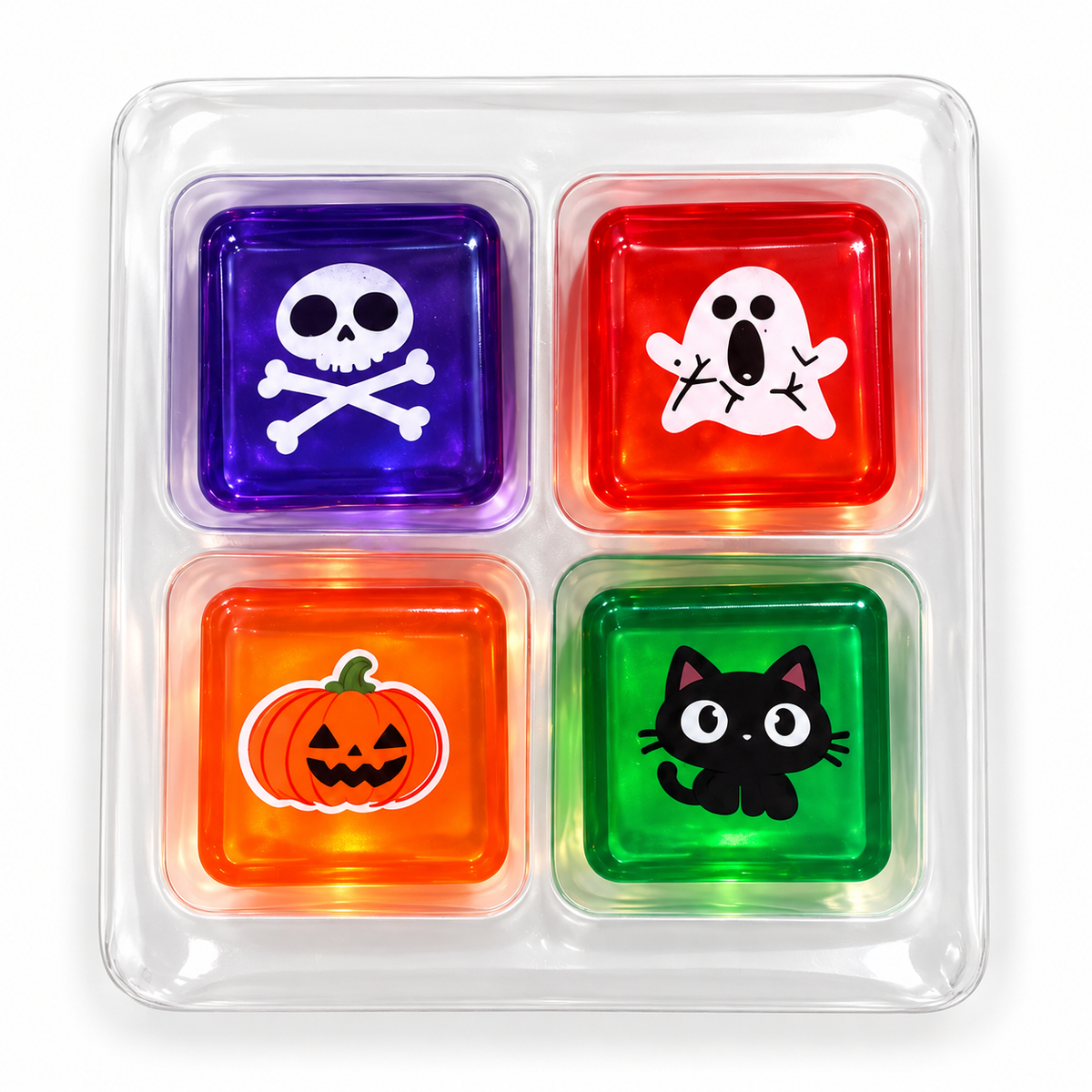 Spooky Squish Cubes Halloween Sensory Toy Set