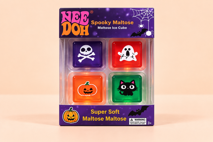 Spooky Squish Cubes Halloween Sensory Toy Set