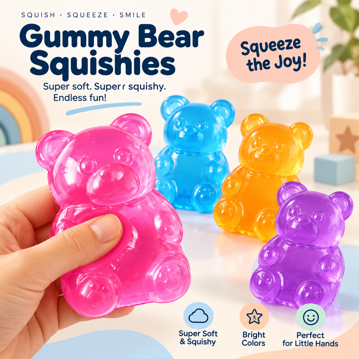 Surprise Stress Relief Squeeze Toy