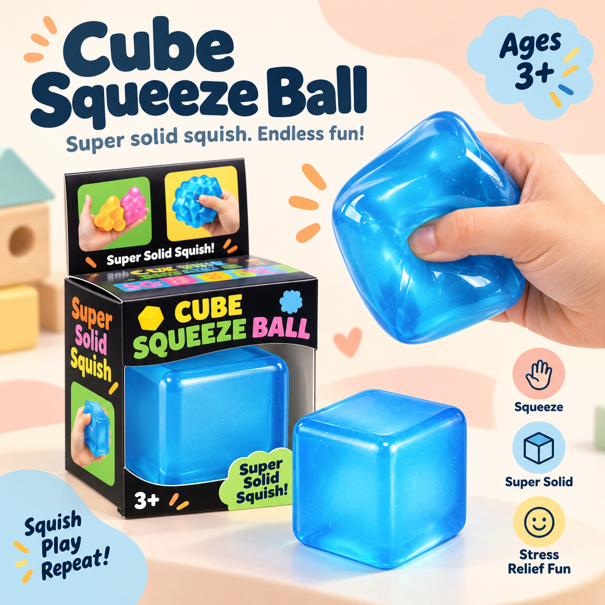 Surprise Stress Relief Squeeze Toy