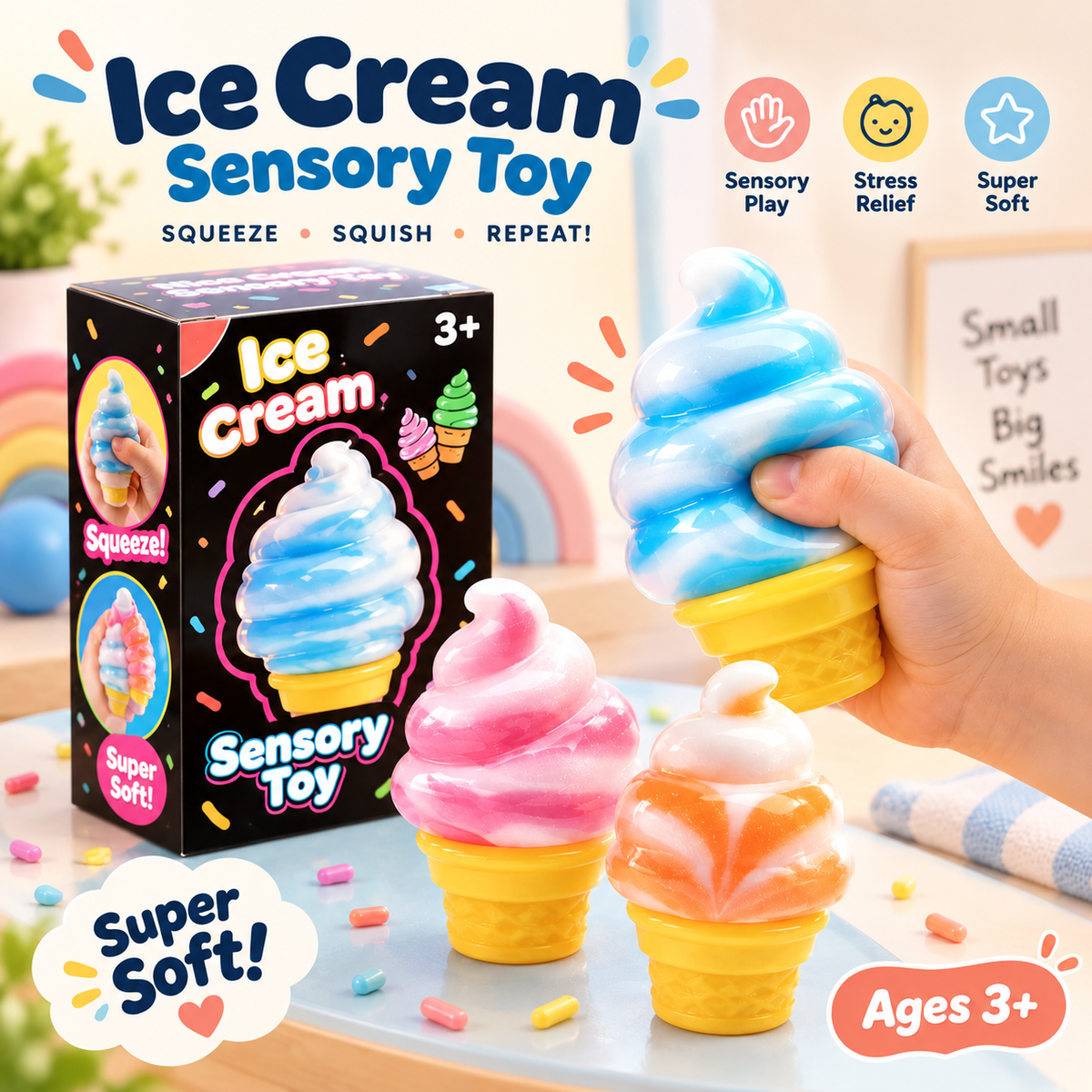 Surprise Stress Relief Squeeze Toy