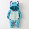 Hooded Fleece Baby Snowsuit