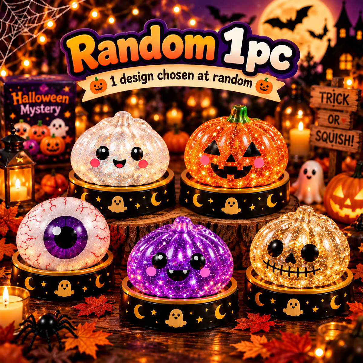 Halloween Mystery Squishy